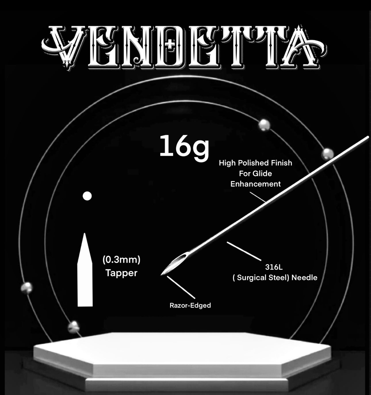 Hypodermic Piercing Needles