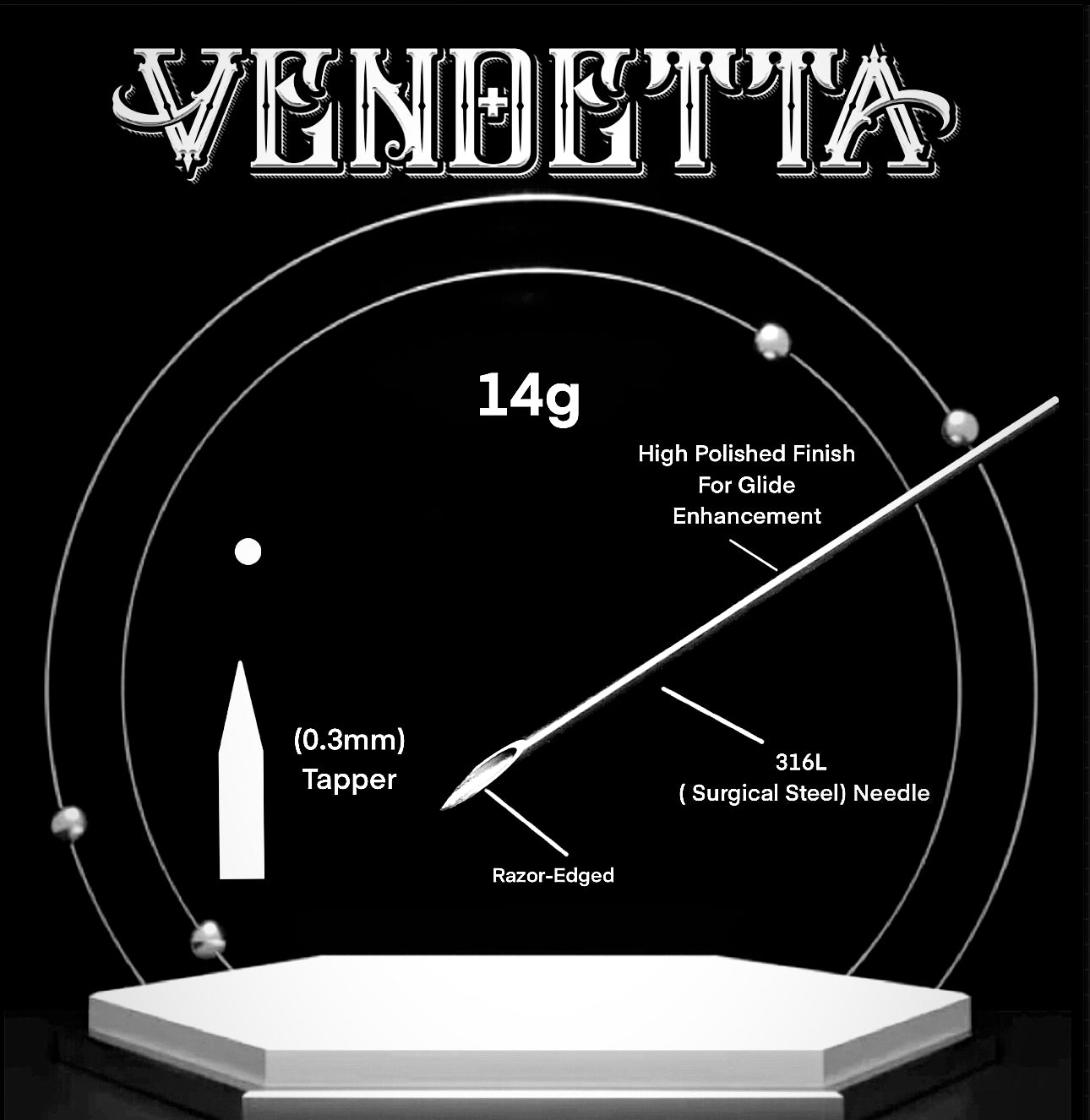 Hypodermic Piercing Needles